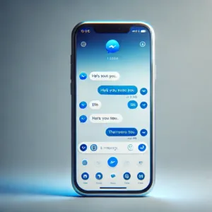 Chatbot répondant automatiquement aux messages des utilisateurs via Messenger